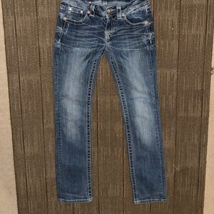 Miss Me Dark Wash Skinny Jeans